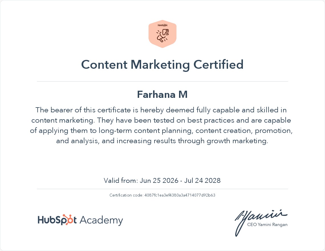 Certificate 3